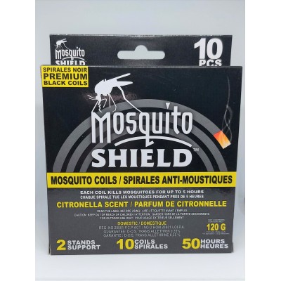 Mosquito Shield coils 10/pqt